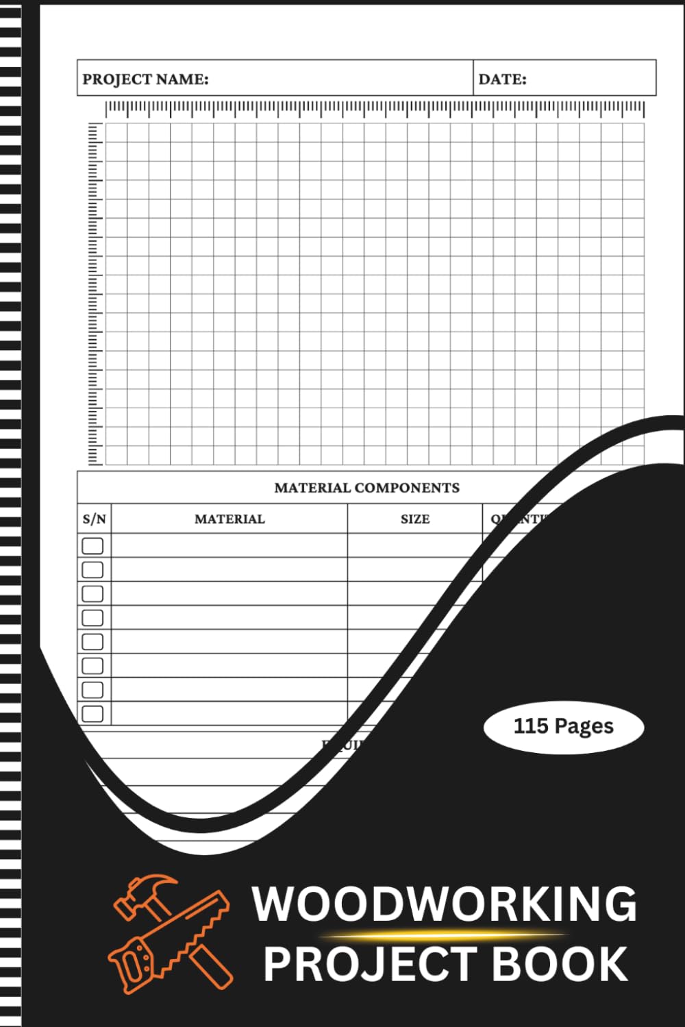 Woodworking Project Book: A Woodworking Project Journal and Project Management Notebook for Woodworkers and Carpenters to Track Projects, Sketch Ideas, and Manage Workshop Records baixar o livro de graça