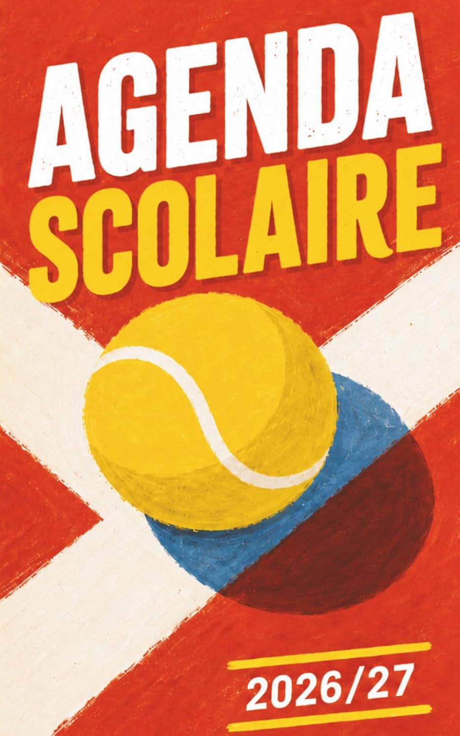 ler totalmente Agenda Scolaire 2026 2027 Tennis: Planificateur journalier pour fille et garçon | de Septembre à juillet | Primaire, Collège, Lycée, Etudiant | couverture balle de tennis (French Edition)