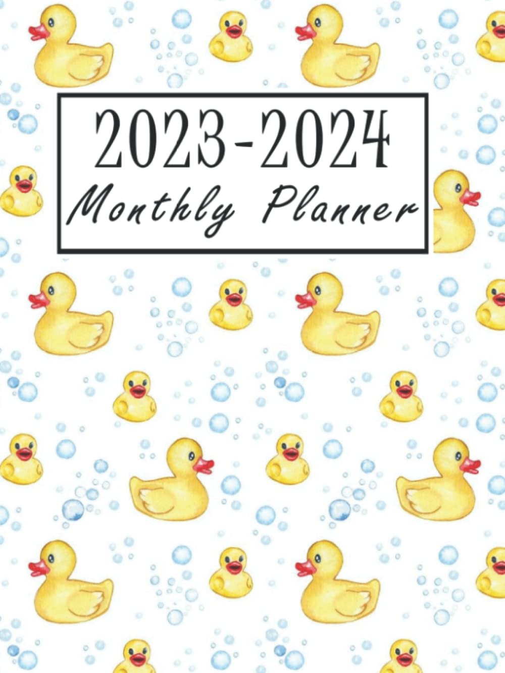 Weekly Planner 2023-2024: Ducks Weekly Two Year Planner - Pretty Design 24 Months at a Glance Simple Schedule Organizer & Agenda |... & Contacts Log (Academic Planner) baixar livro de graça