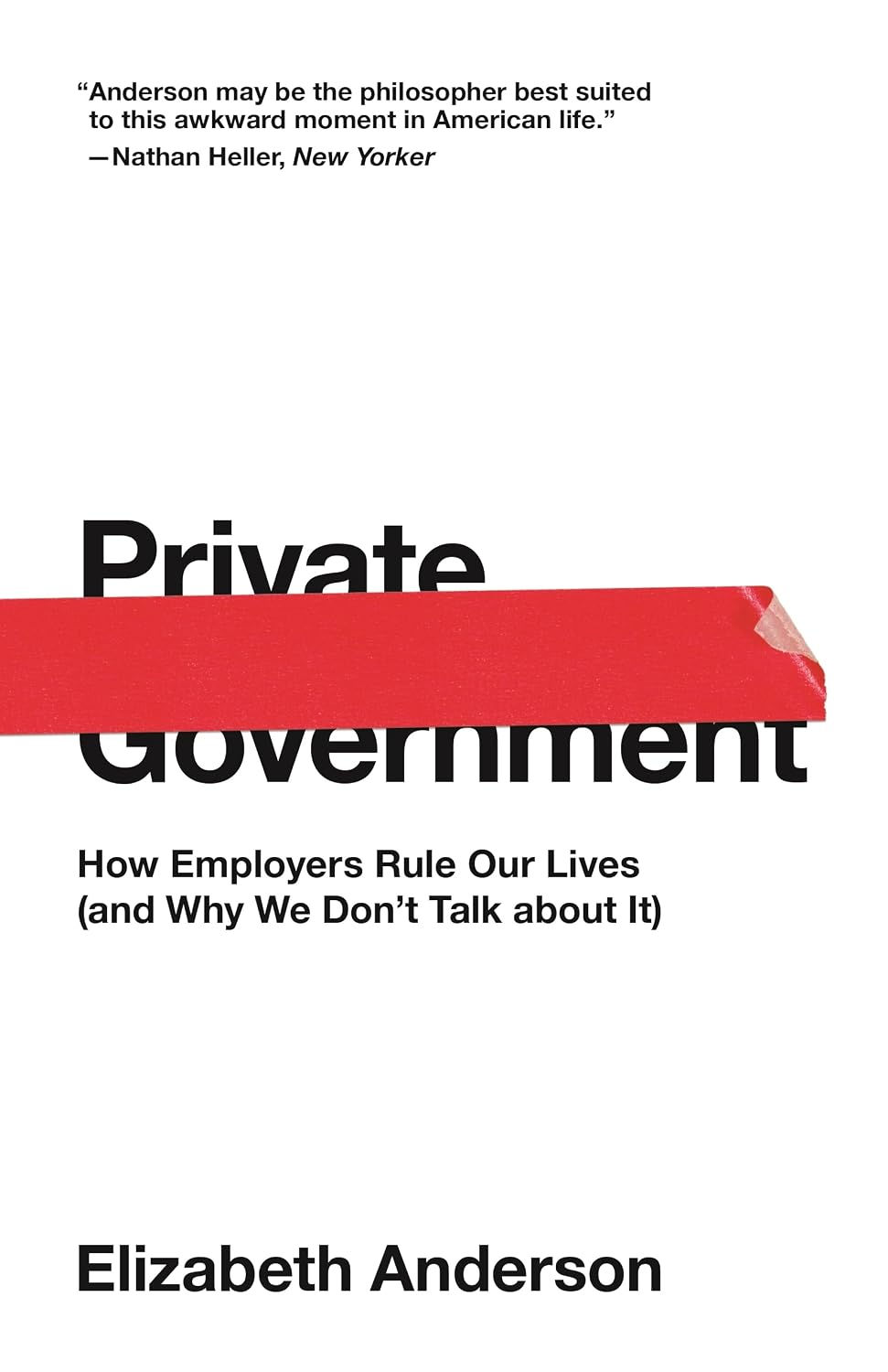 Private Government: How Employers Rule Our Lives (and Why We Don't Talk about It): 44 baixar o livro de graça