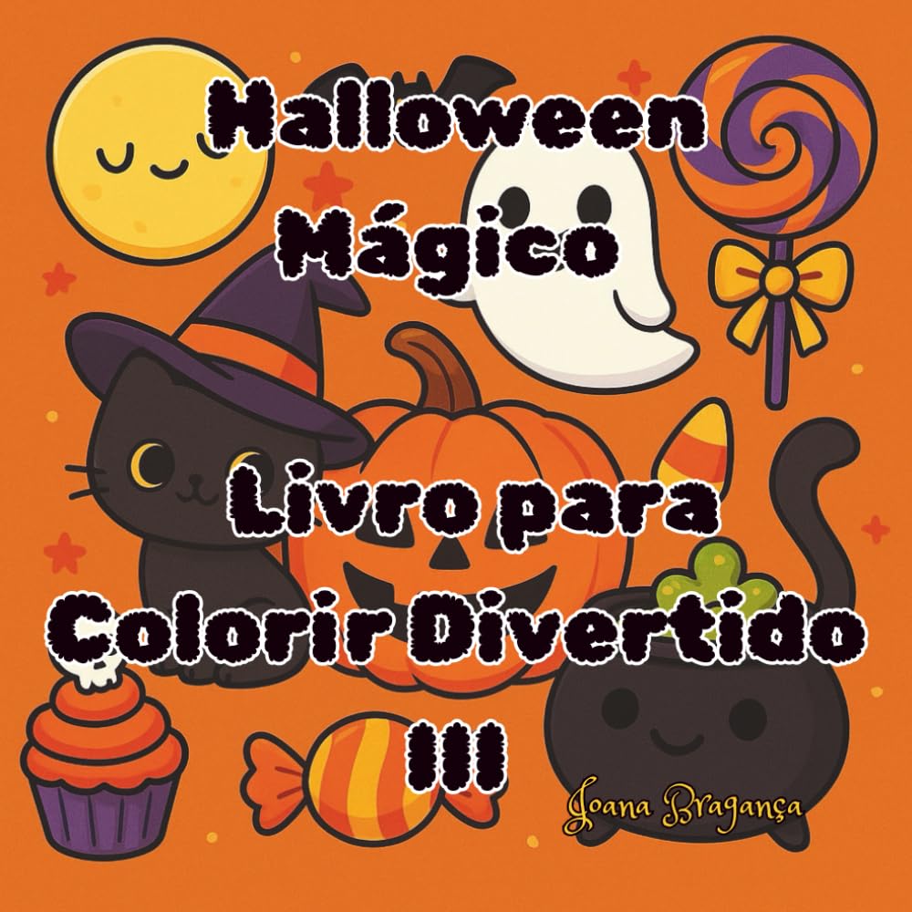 Halloween Mágico – Livro para Colorir Divertido III