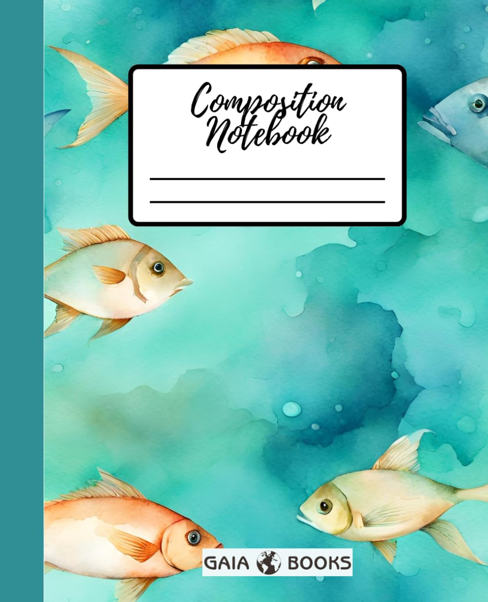 capítulo por capítulo baixar Composition Notebook Watercolour: Sea | Vintage Journal for School, College, Work, Hobbies, Travelers | Graph