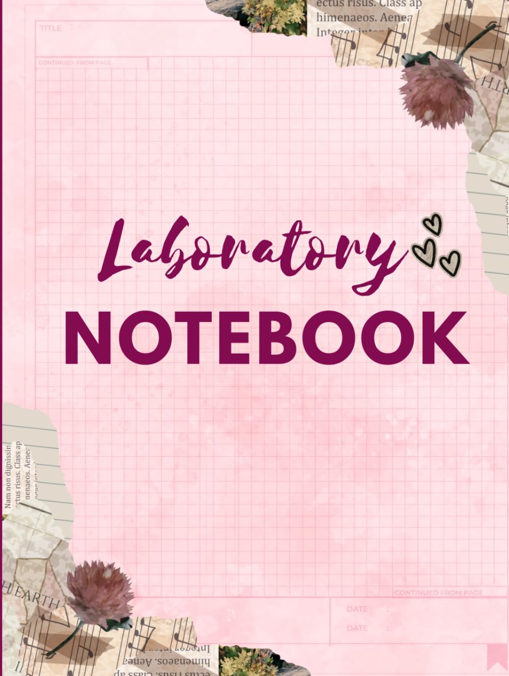 capítulo por capítulo baixar Laboratory Notebook: Pink Quad Ruled Laboratory Graph Paper Notebook, Grid Format with 100 Numbered Pages - Large Size 8.5x11 inch- Laboratory... and microbiology Laboratory Research Notepad