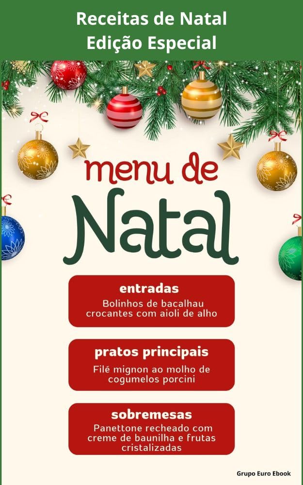 RECEITAS DE NATAL EDIÇÃO ESPECIAL baixar livro de graça