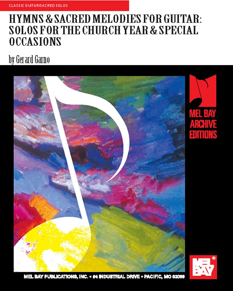 ler totalmente Hymns & Sacred Melodies for Guitar: Solos for the Church Year & Special Occasions (English Edition)
