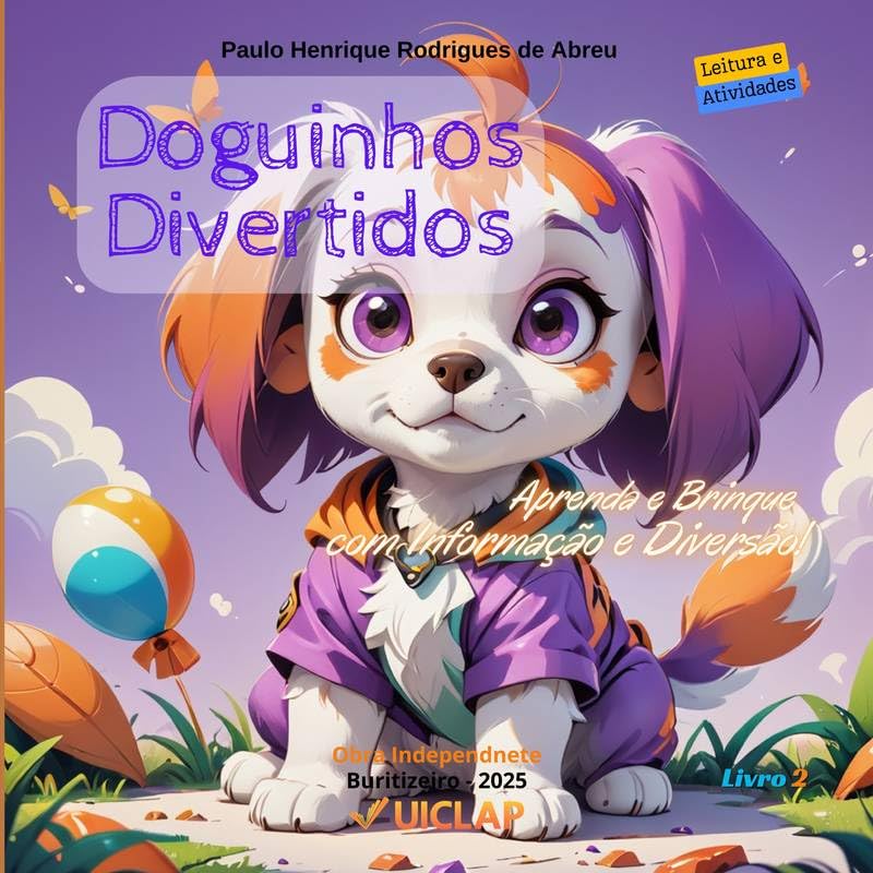 Doguinhos Divertidos: Aprenda e Brinque com Informação e Diversão! baixar livro de graça