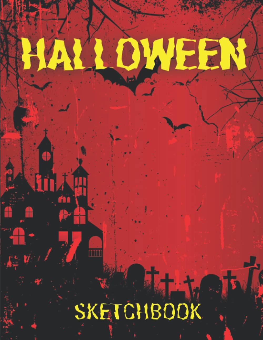 ler totalmente Halloween Sketchbook: Notebook Intended for Drawing, Writing, Painting, Sketching and Doodling. Sketchbook for Colored Pencils, and Markers. For School, Home, and Work.