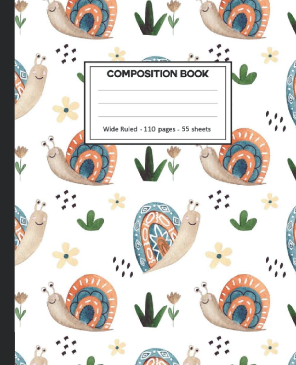 Composition Notebook: Composition Notebook with Snail for School. baixar livro de graça