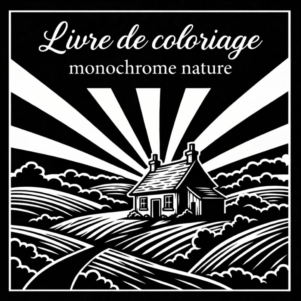 Livre de coloriage monochrome nature: 55 scènes détaillées à colorier avec une seule couleur – Livre de coloriage relaxant et anti-stress pour... Monochrome Nature) (French Edition) baixar livro de graça