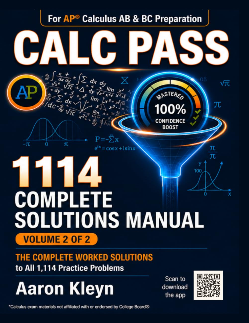 Calc Pass: AP Calculus AB & BC Complete Solutions Manual