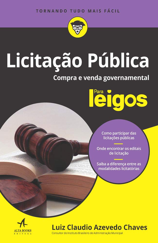 Licitação pública para leigos baixar o livro de graça