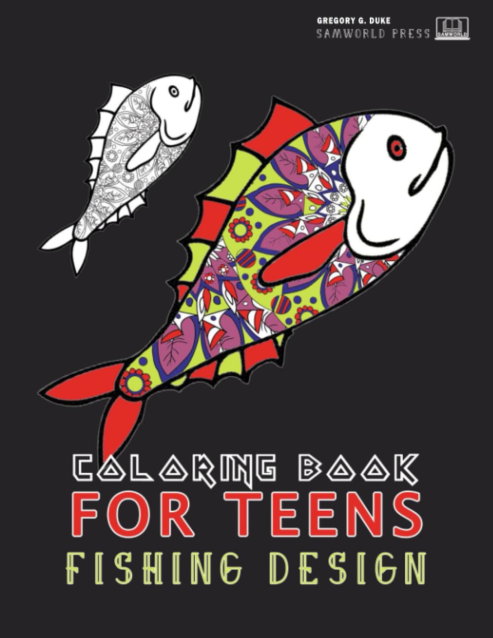Fish Coloring Book For Teens: Intricate and Relaxing Aquatic Designs Activity Book for Teenagers - Creative Fish Art Therapy baixar o livro de graça