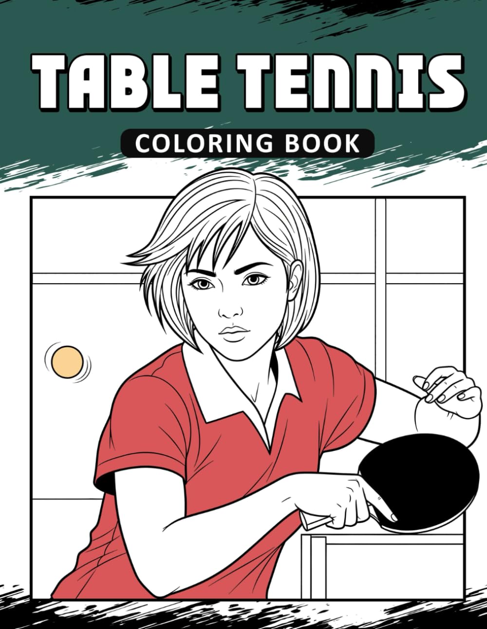Table Tennis Coloring Book: The Activity Book for Table Tennis Lovers baixar o livro de graça