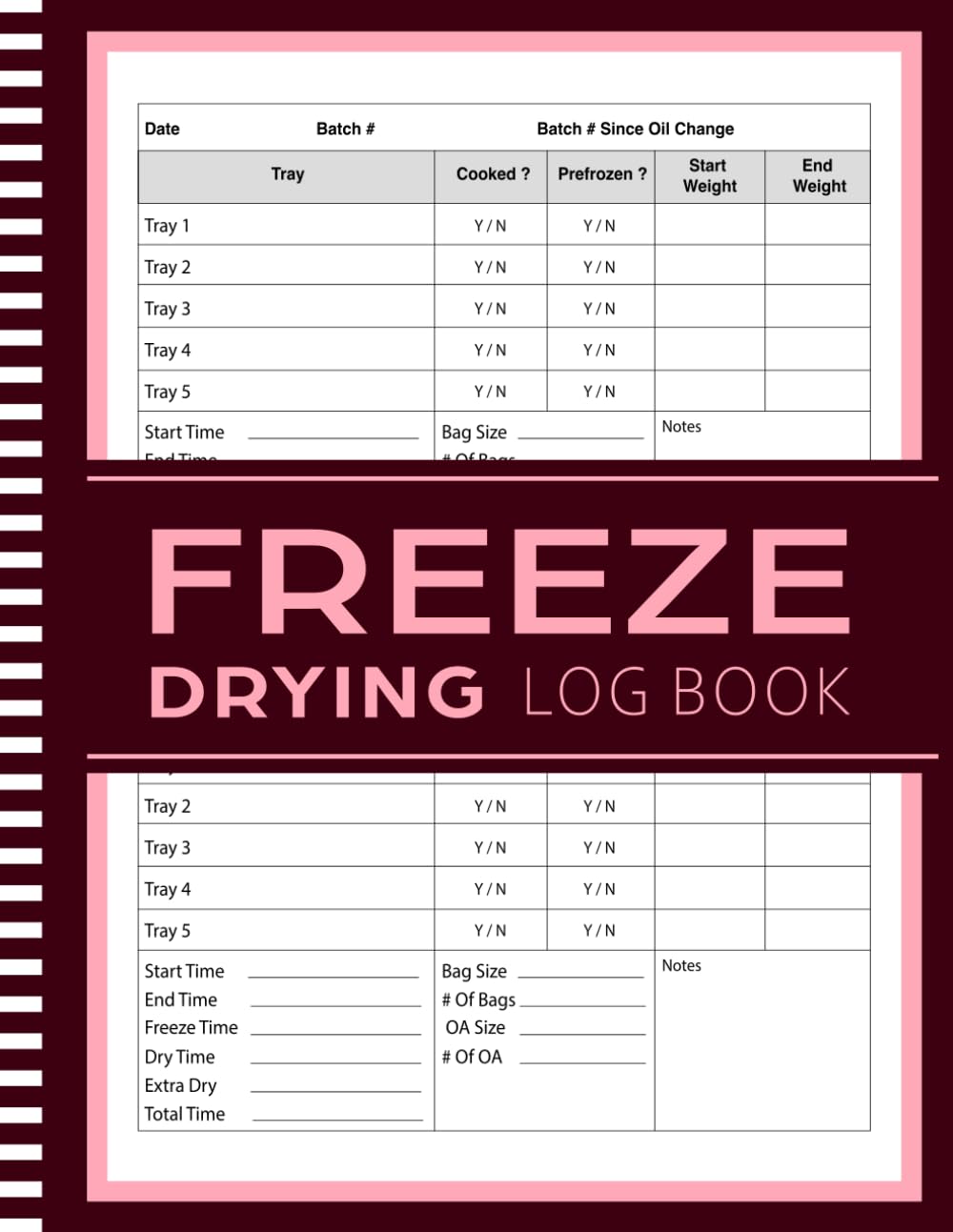 capítulo por capítulo baixar Freeze Drying Log Book: Track Food Batches, Record Maintenance, Repairs, Expenses, and Keep Your Freeze-Drying Process Organized!