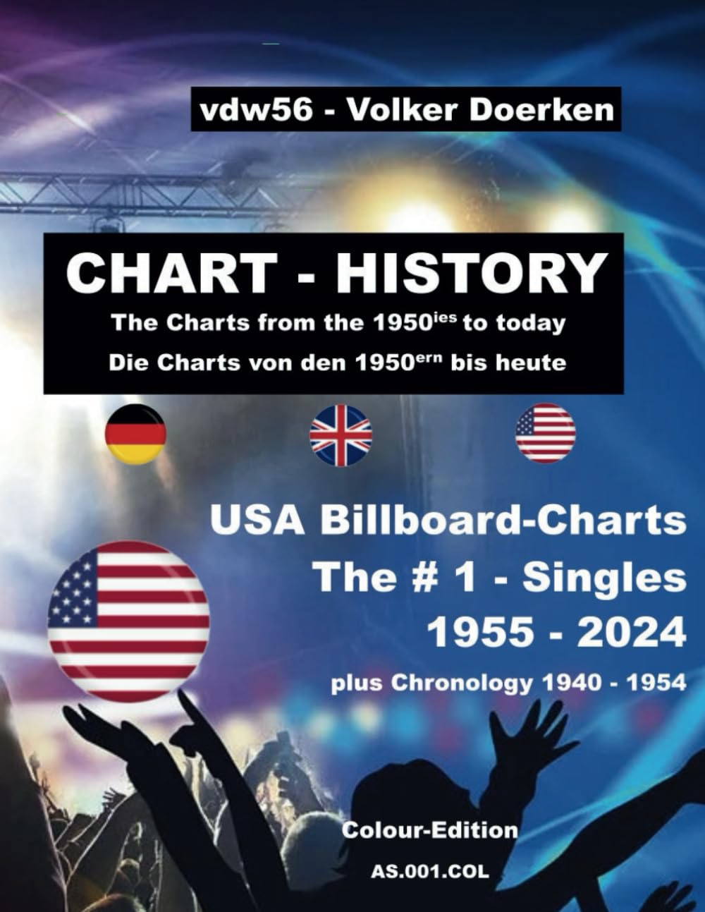 CHART-HISTORY The # 1 - Hits USA Singles 1955 - 2024 Farbe (AS.001.col): CHART-HISTORY: # 1 – Hits USA (Billboard) Singles (Colour) (German Edition) baixar o livro de graça