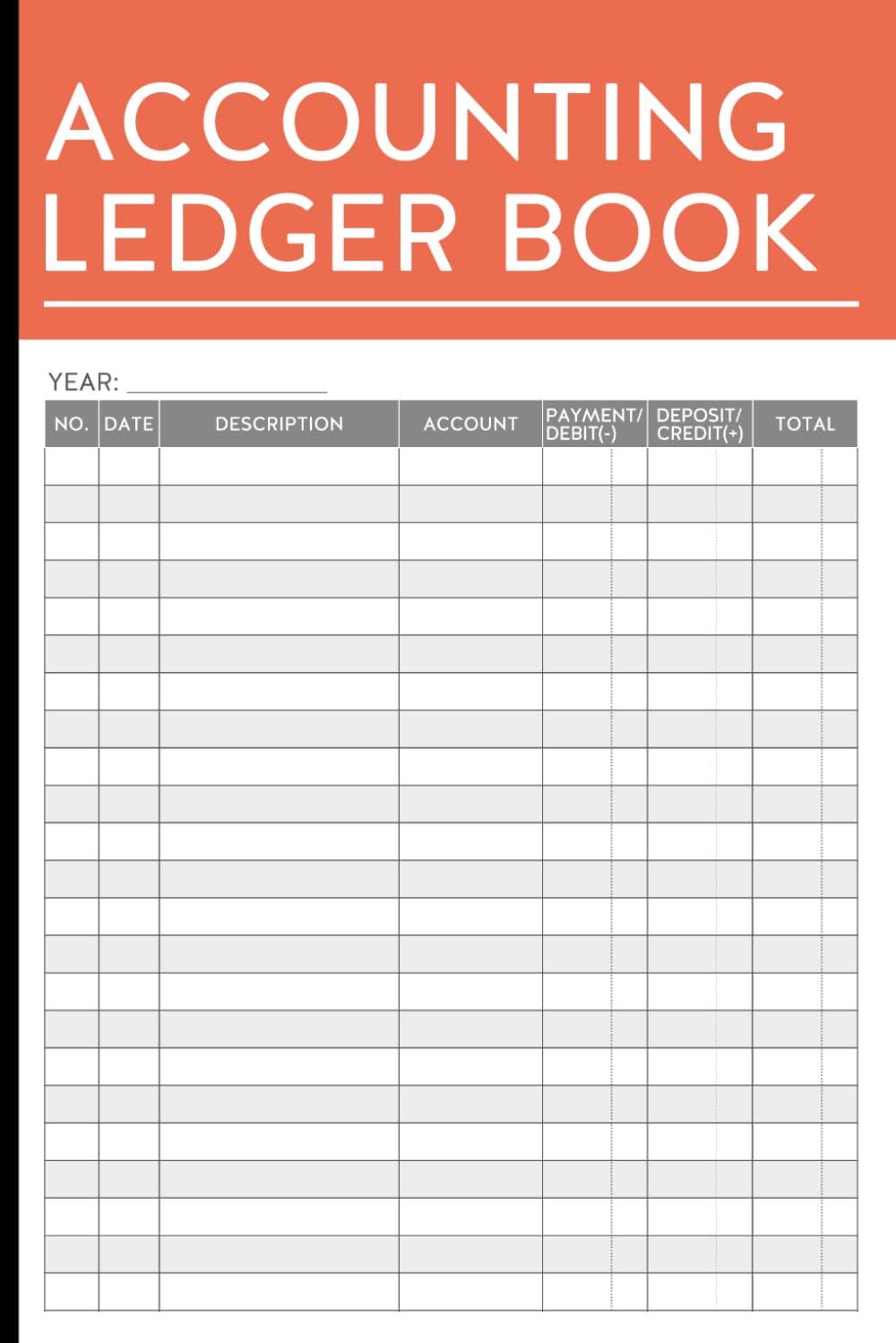 Accounting Ledger Book: Expense Tracker Notebook for Small Business Bookkeeping & Home Personal Finance baixar livro de graça