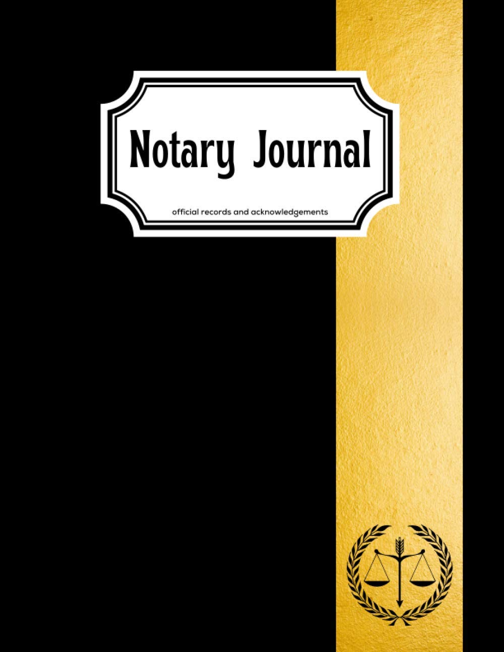 Notary journal: Public record ledger for official documentation