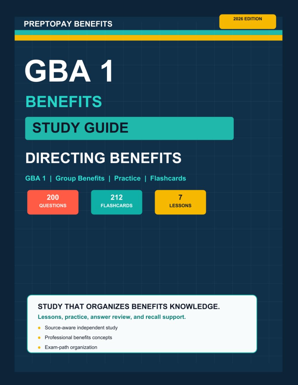 PrepToPay Benefits GBA 1 Study Guide: Directing Benefits Programs Part 1 baixar livro de graça