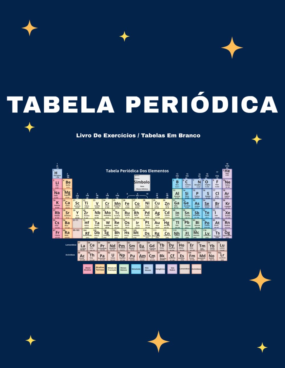 Caderno de Exercícios da Tabela Periódica para Estudantes: Folhas de Prática de Química para Preencher | Aprenda os Elementos, Números Atômicos,... e Ensino Domiciliar (Portuguese Edition) baixar o livro de graça