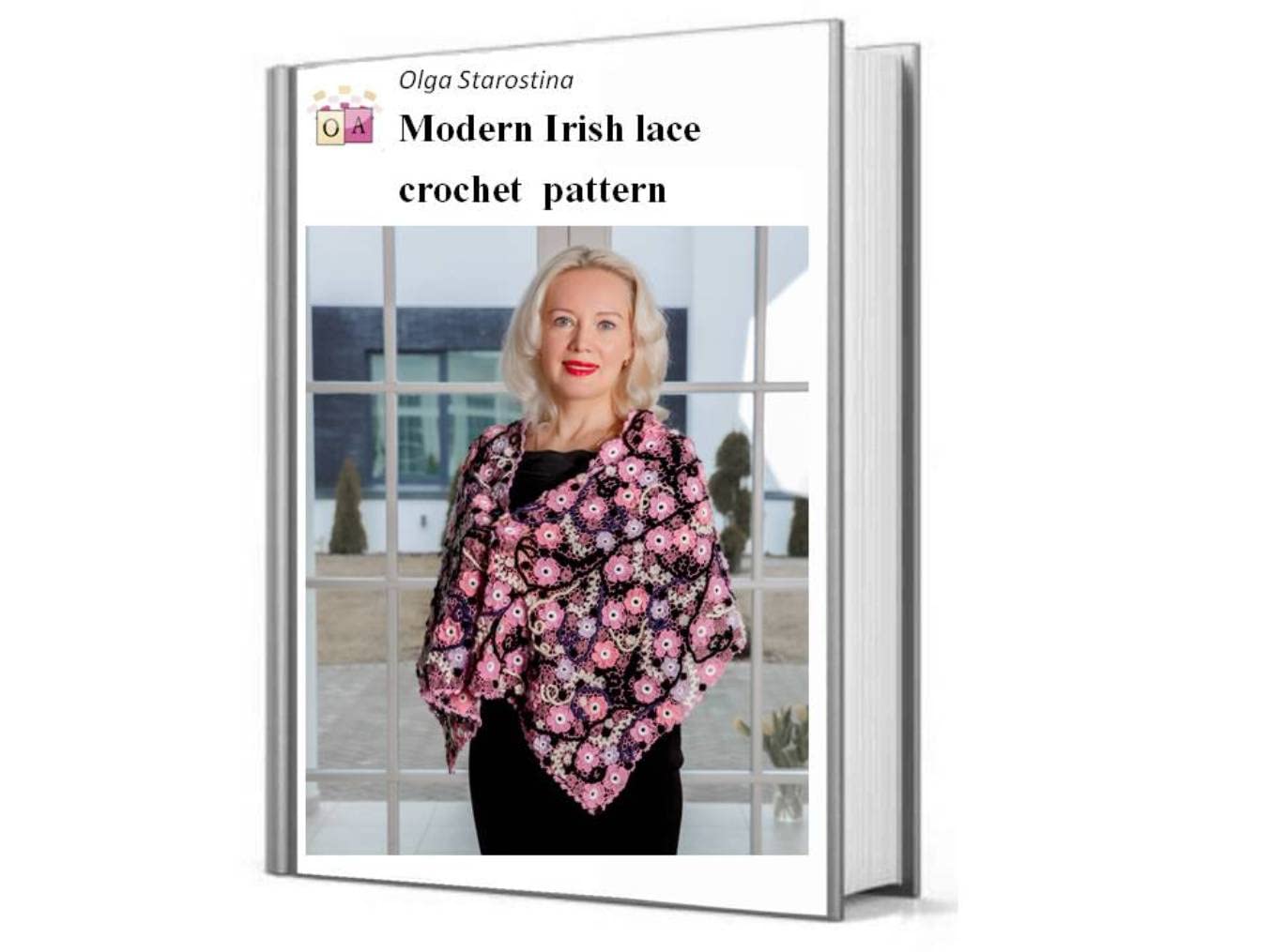 ler totalmente Modern crochet Irish lace pattern - Easter shawl (Modern Irish Crochet Lace Pattern) (English Edition)