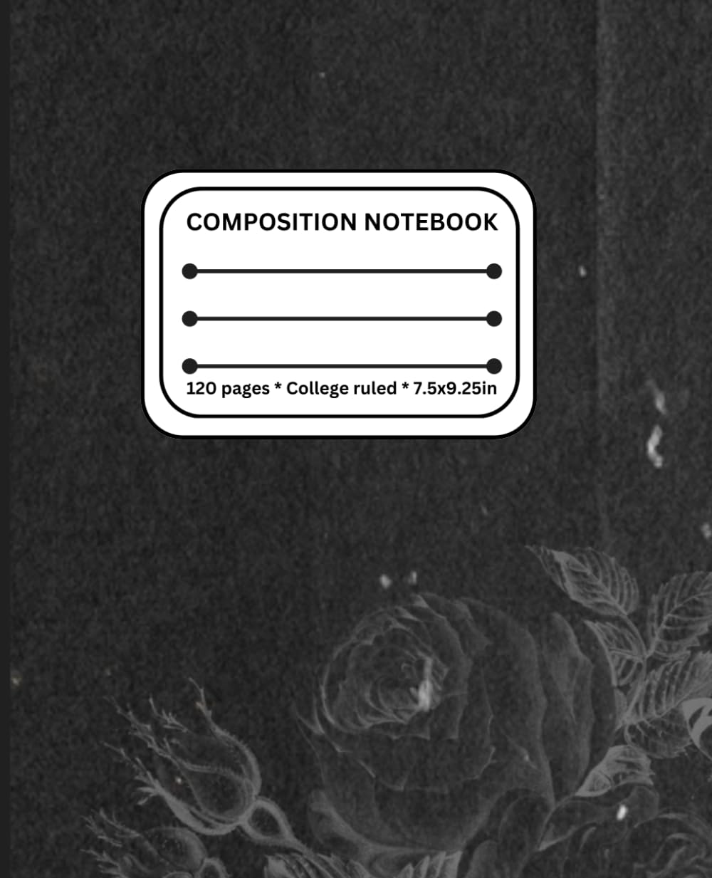 ler totalmente Composition Notebook: Vintage Wild Flower Botanical Illustration Notebook Journal