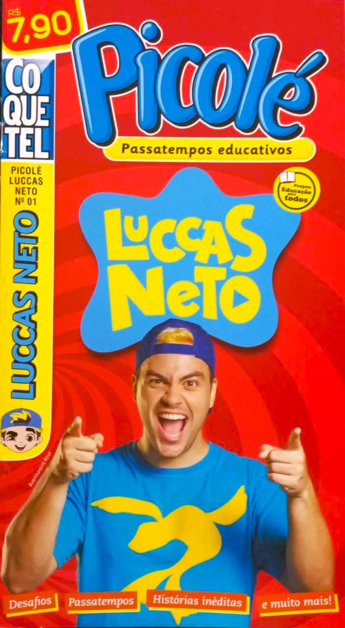 Picolé Lucas Neto 1 - Atividades e Passatempos Educativos Infantil - Coquetel baixar livro de graça