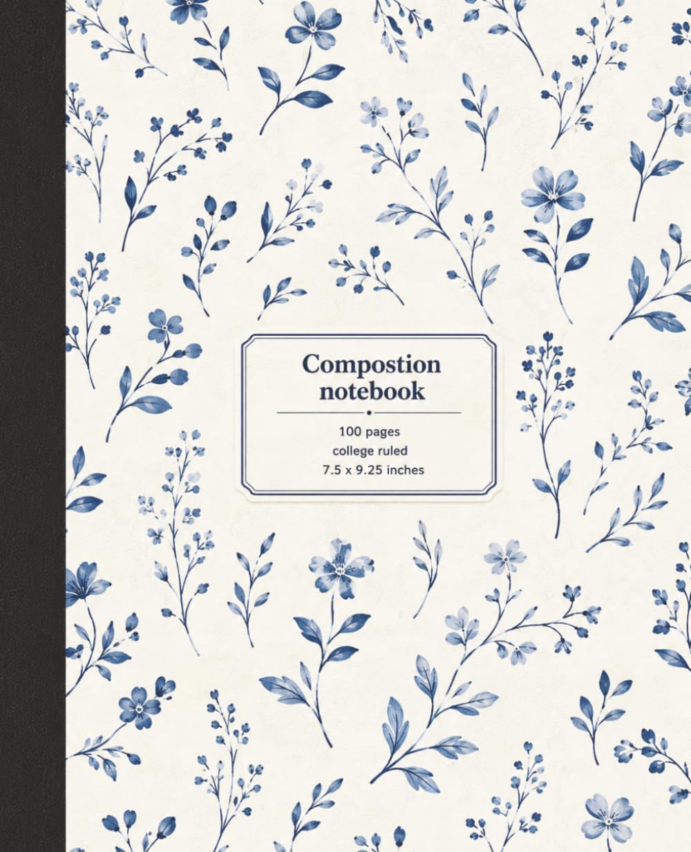 capítulo por capítulo baixar Composition Notebook: Blue Botanical Floral Journal for Notes, Ideas and Everyday Writing