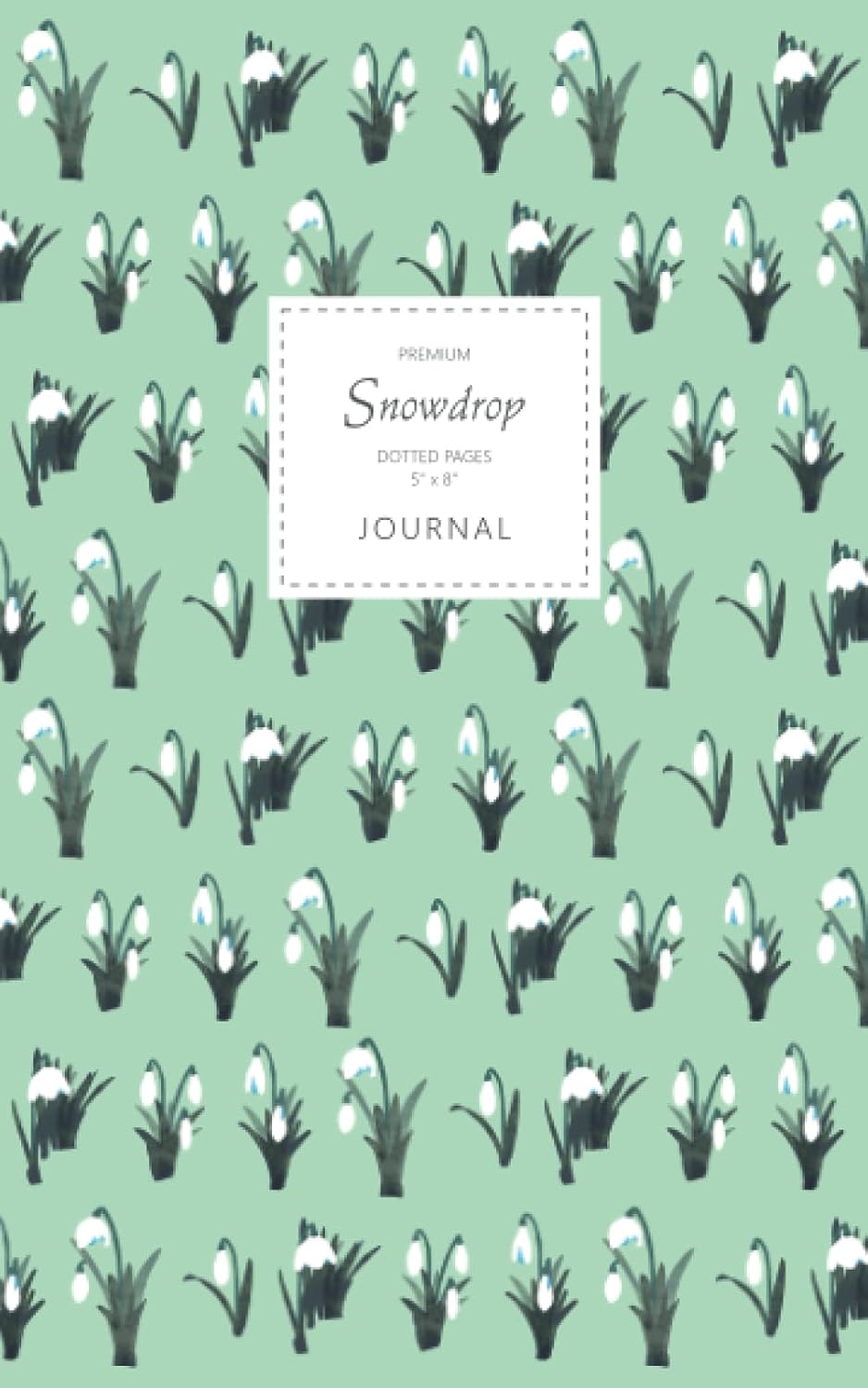 capítulo por capítulo baixar Snowdrop Journal - Dotted Pages - 5x8 - Premium: (Spring Green Edition) Flower Journal 96 dot grid pages (5x8 inches / 12.7x20.3cm / Junior Legal Pad / Nearly A5)
