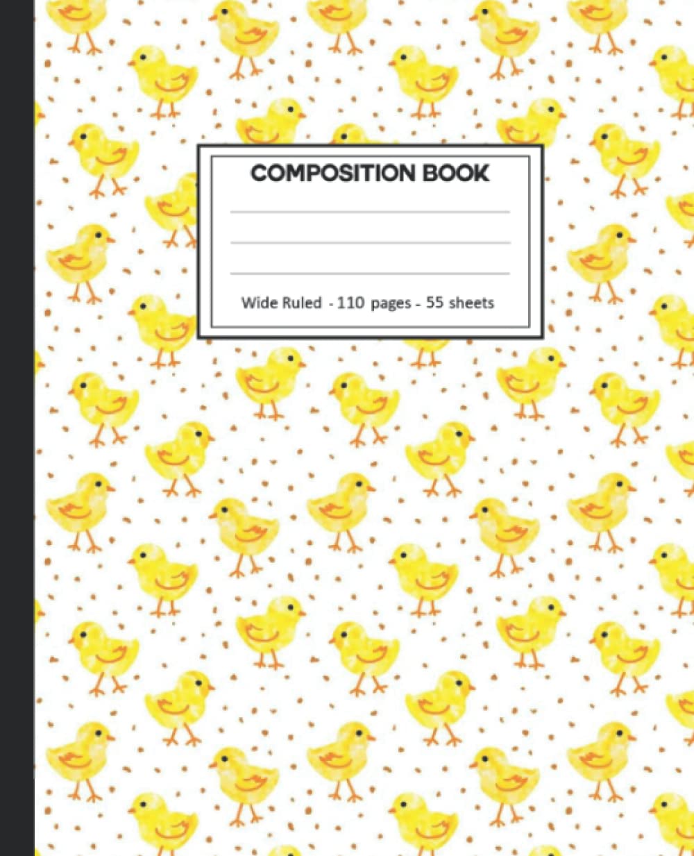 ler totalmente Composition Notebook: Composition Notebook with Chick for School.