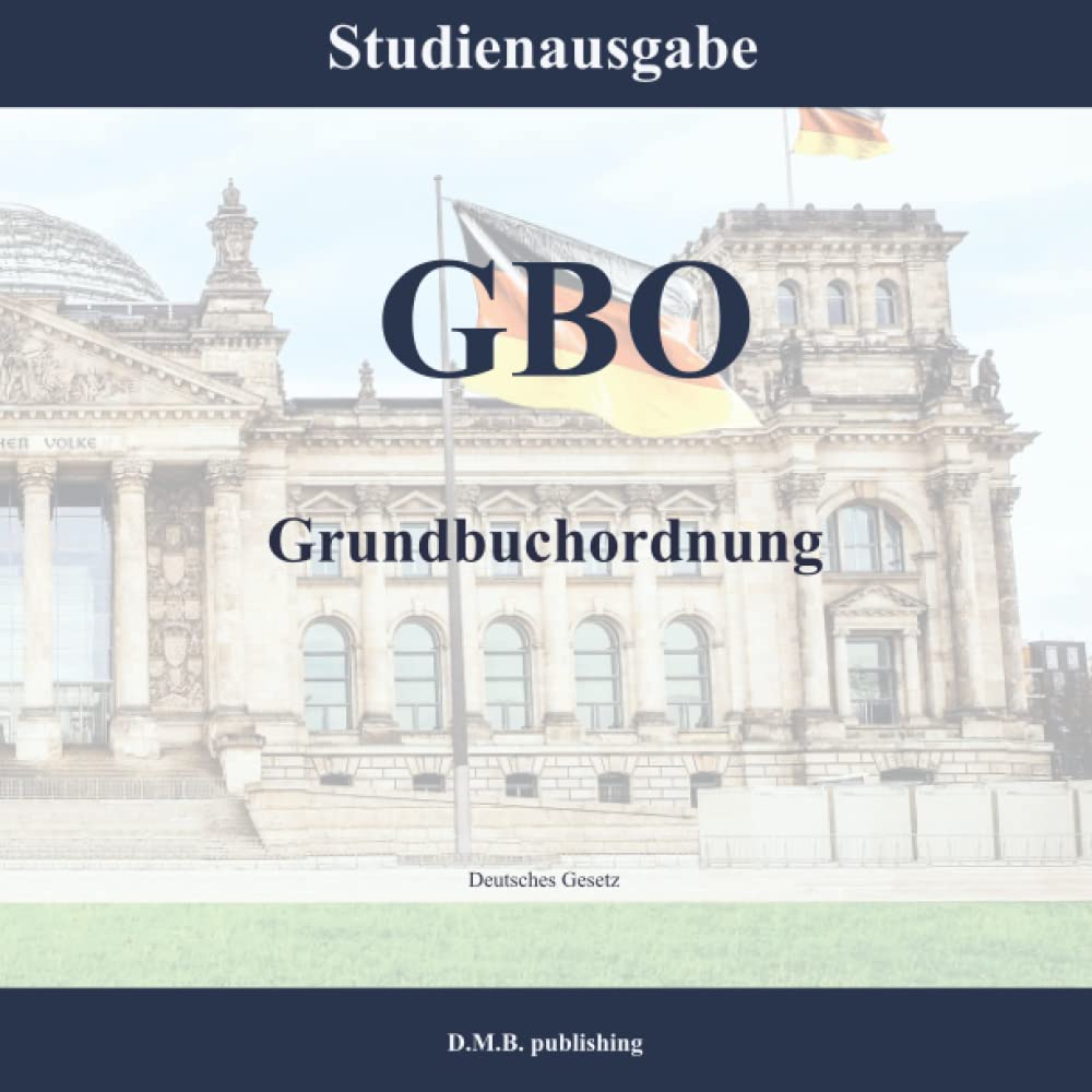 GBO - Grundbuchordnung: Studienausgabe (German Edition) baixar o livro de graça
