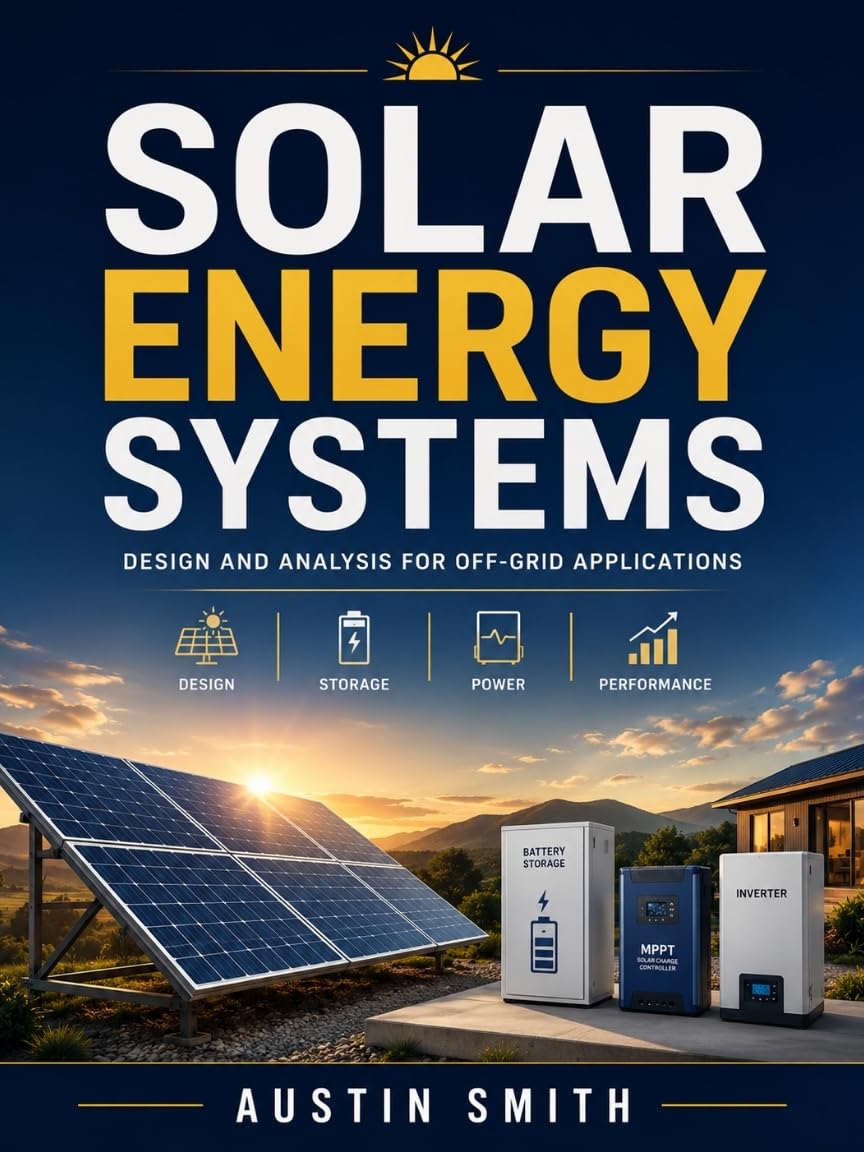 ler totalmente SOLAR ENERGY SYSTEMS HANDBOOK: Design and Analysis for Off-Grid Applications with Photovoltaic Sizing Methods and Performance Evaluation (English Edition)