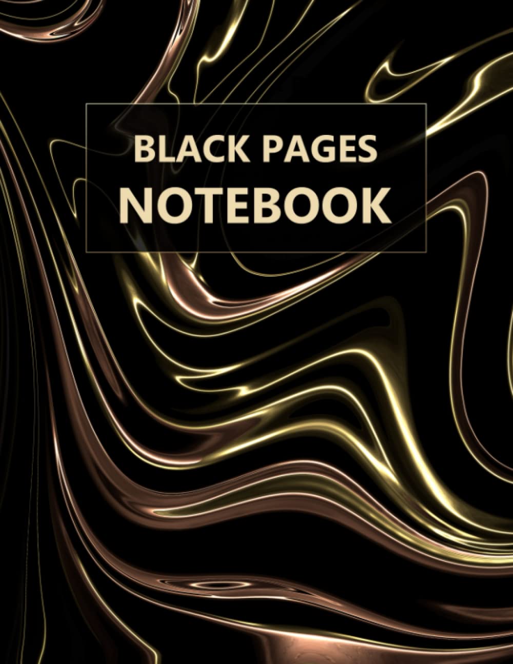 capítulo por capítulo baixar Black Pages Notebook: Lined Blank Black Paper Notebook For White Ink, Gel Pens, and Metallic Markers | 8.5x11" 108 Pages