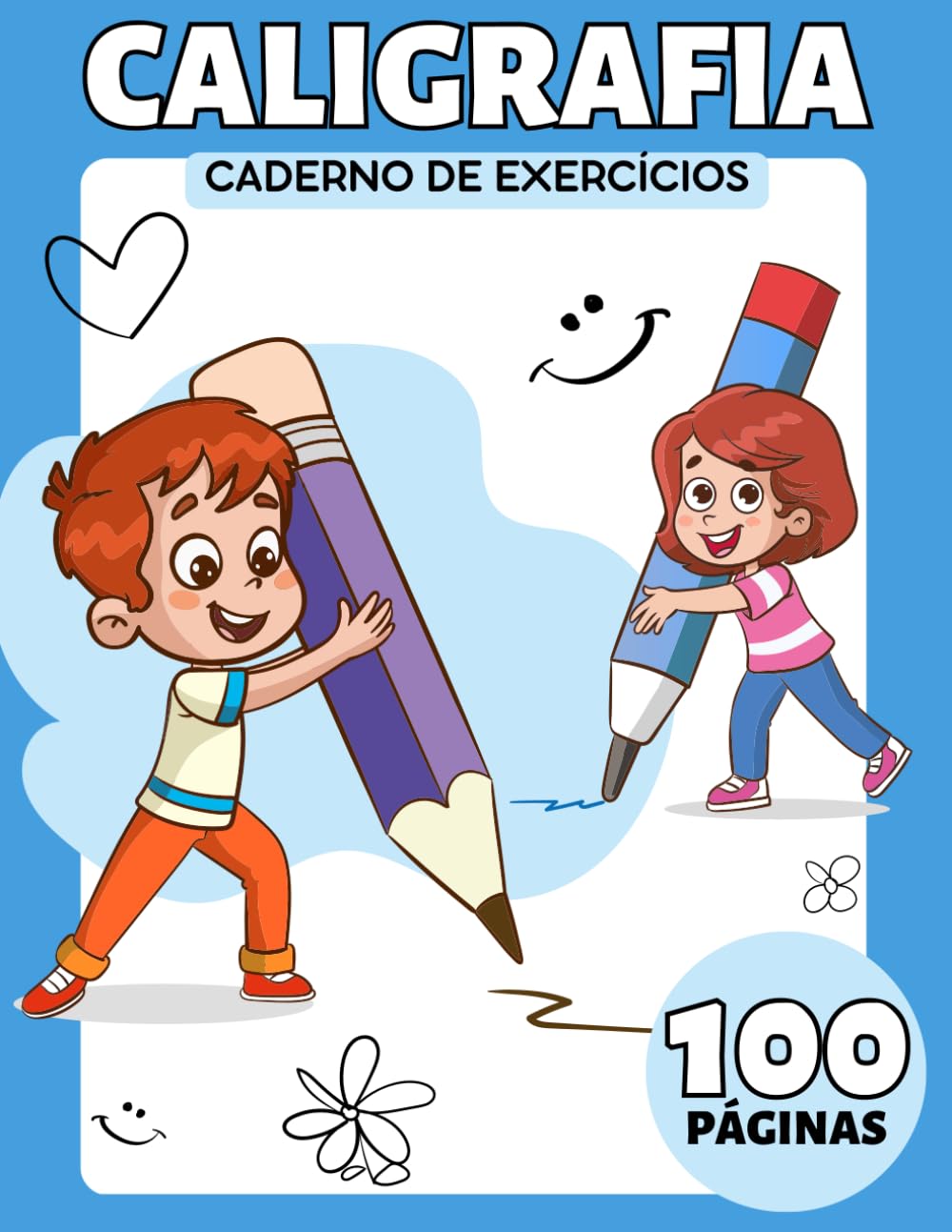 ler totalmente Livro de Exercícios de Caligrafia e Escrita Fácil para Crianças Pequenas: Este caderno é um fantástico treinador de pega de caneta, com animais e... de escrita de números (Portuguese Edition)