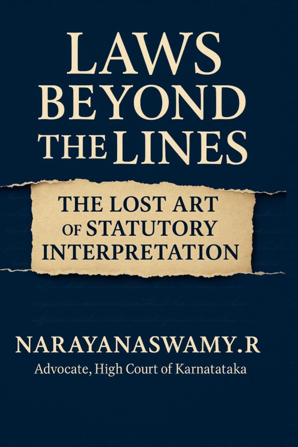 capítulo por capítulo baixar Laws Beyond the Lines: The Lost Art of Statutory Interpretation