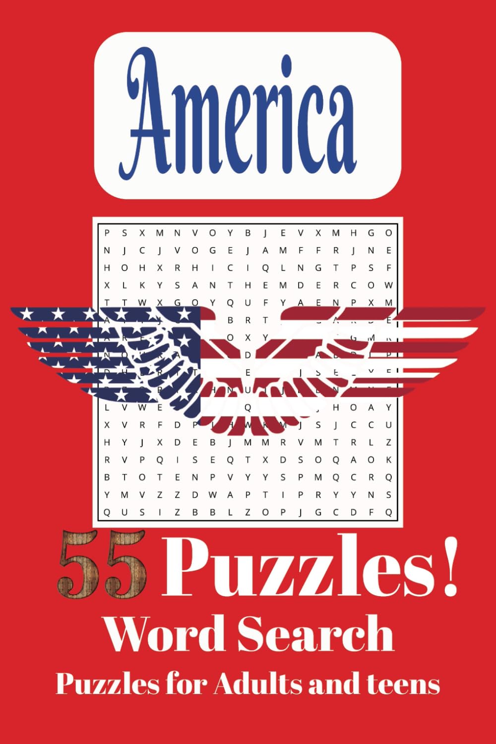 ler totalmente America Word Search Puzzle Book: Word Searches with Easy to Read Print about America, History, and the Constitution, and More | 6x9 inches,110 pages... Gift for Vacations, Holidays and Free Times