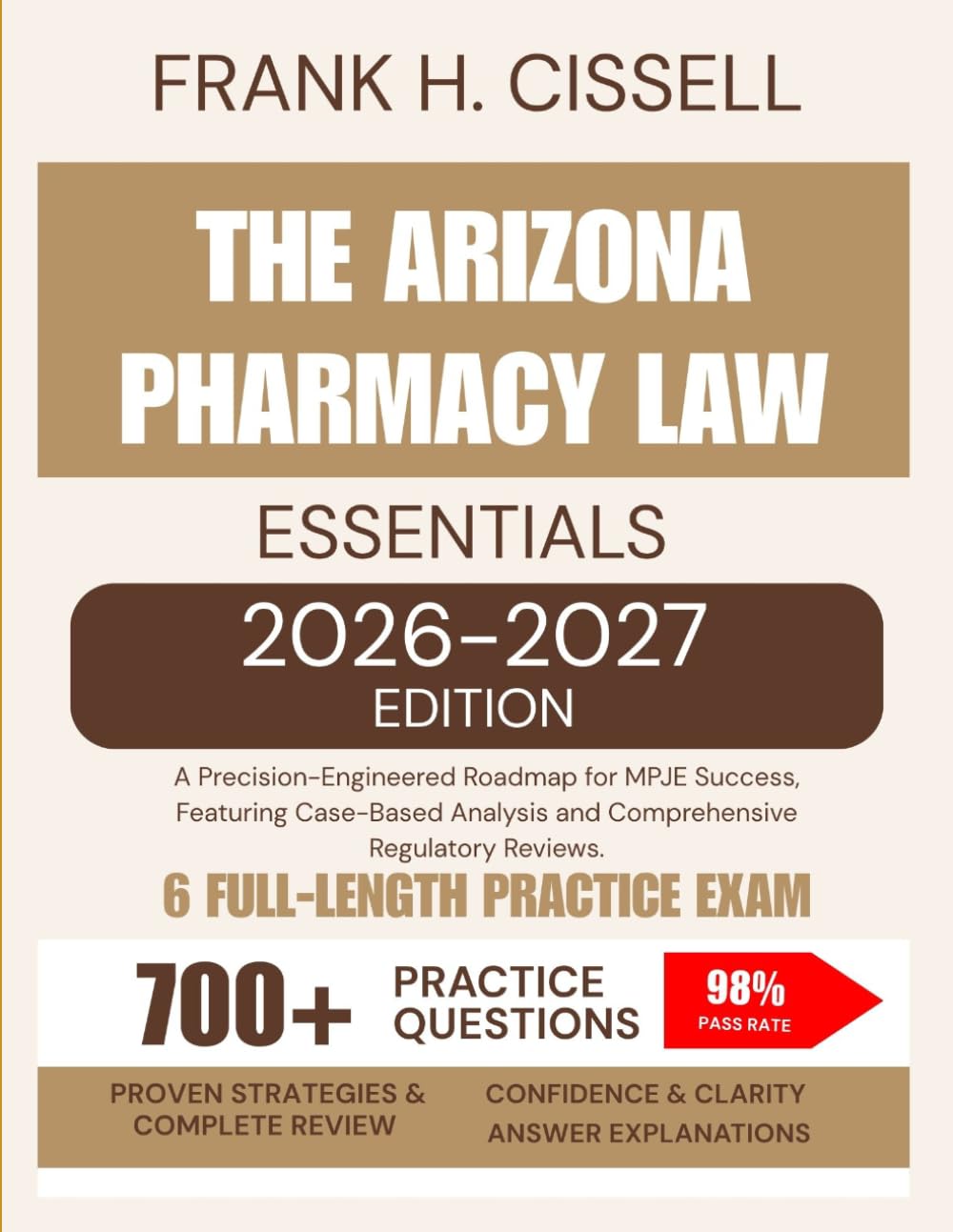 ler totalmente The Arizona Pharmacy Law Essentials 2026-2027 Edition: A Precision-Engineered Roadmap for MPJE Success, Featuring Case-Based Analysis and Comprehensive Regulatory Reviews.