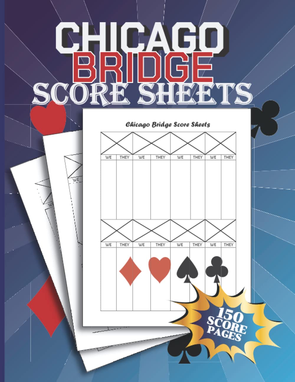 Chicago Bridge: 150 Chicago Bridge Score Cards for Scorekeeping baixar livro de graça