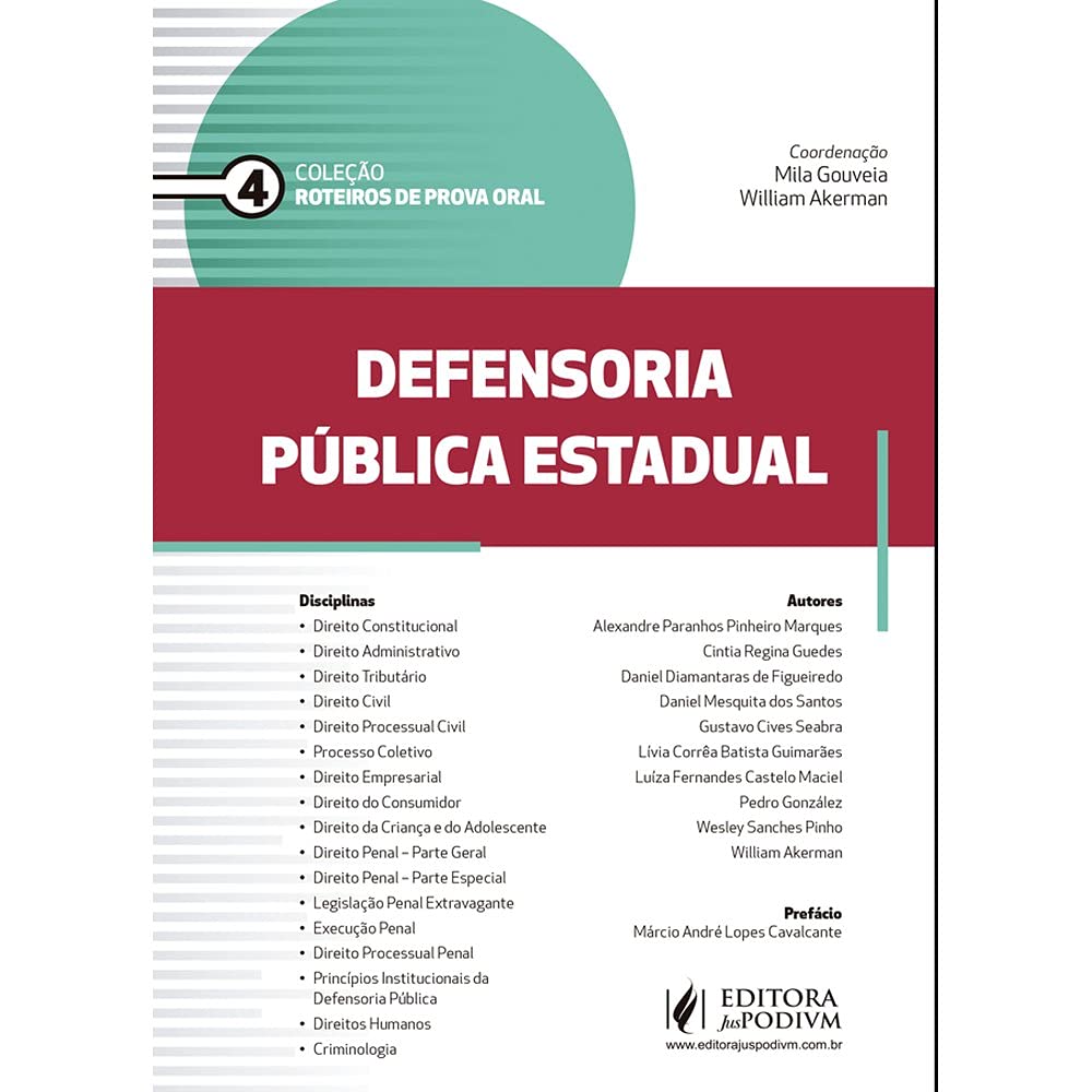 Defensoria Pública Estadual baixar o livro de graça