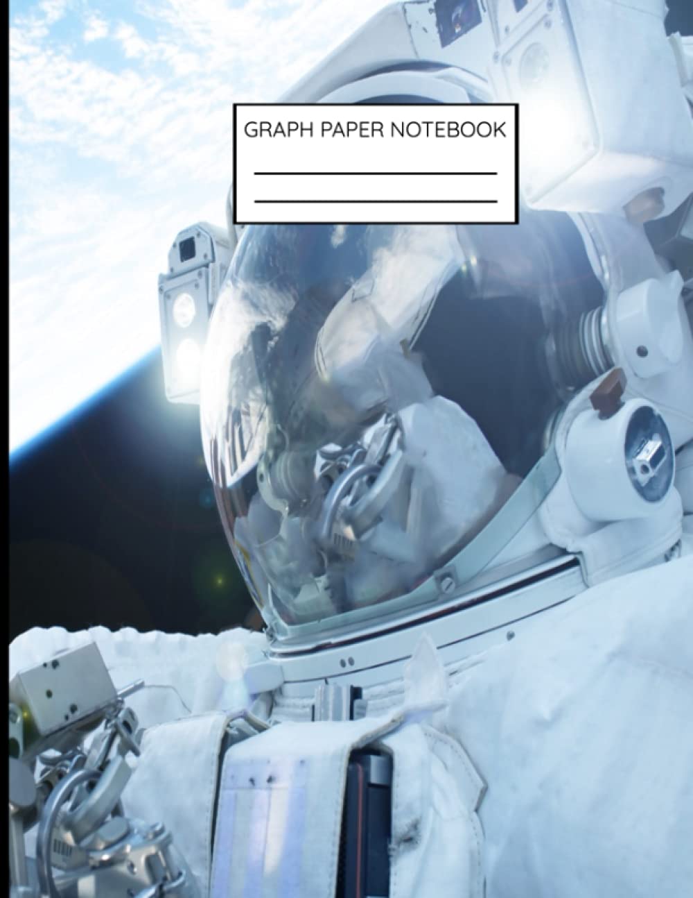 ler totalmente Graph Paper Notebook: Space Series - 8.5" X 11" - squared, 4 squares/inch - 150 Pages: 8.5x11 - Composition Notebook