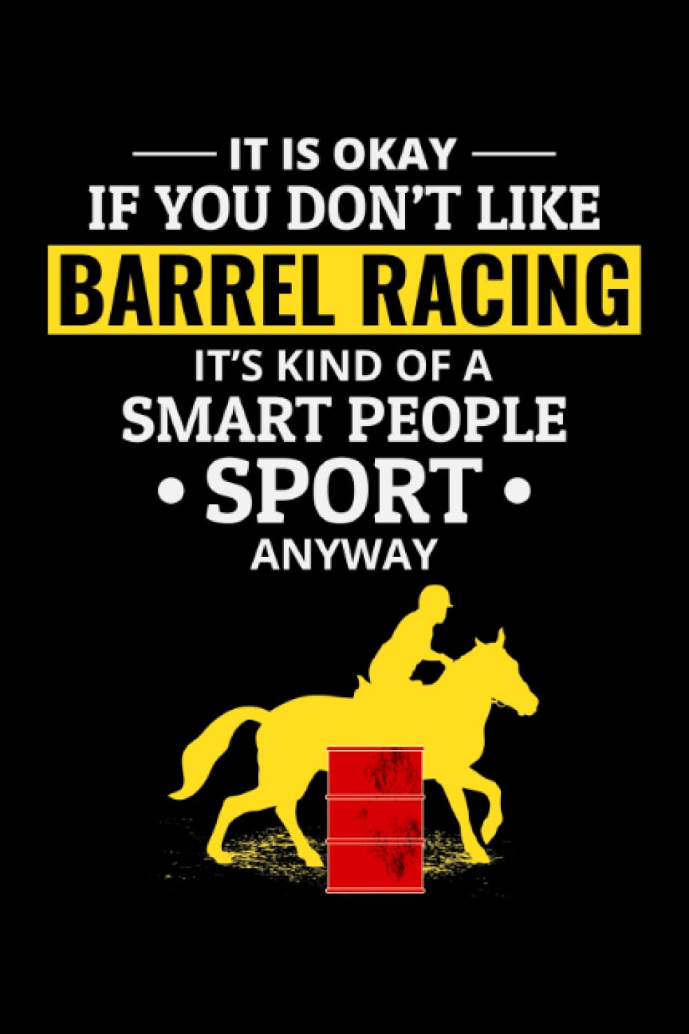 ler totalmente Barrel Racing: Rodeo Equestrian Sports Horse Riding Blank Lined Journal Notebook Diary