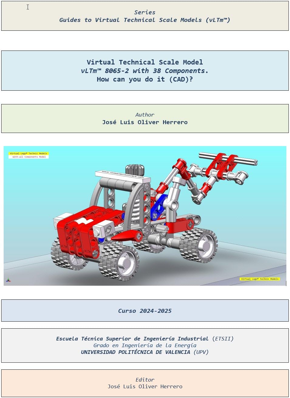 capítulo por capítulo baixar Virtual Technical Scale Model vLTm™ 8065-2 with 38 Components. How can you do it (CAD)? (Guides to Virtual Technical Scale Models (vLTm™) Book 1061) (English Edition)