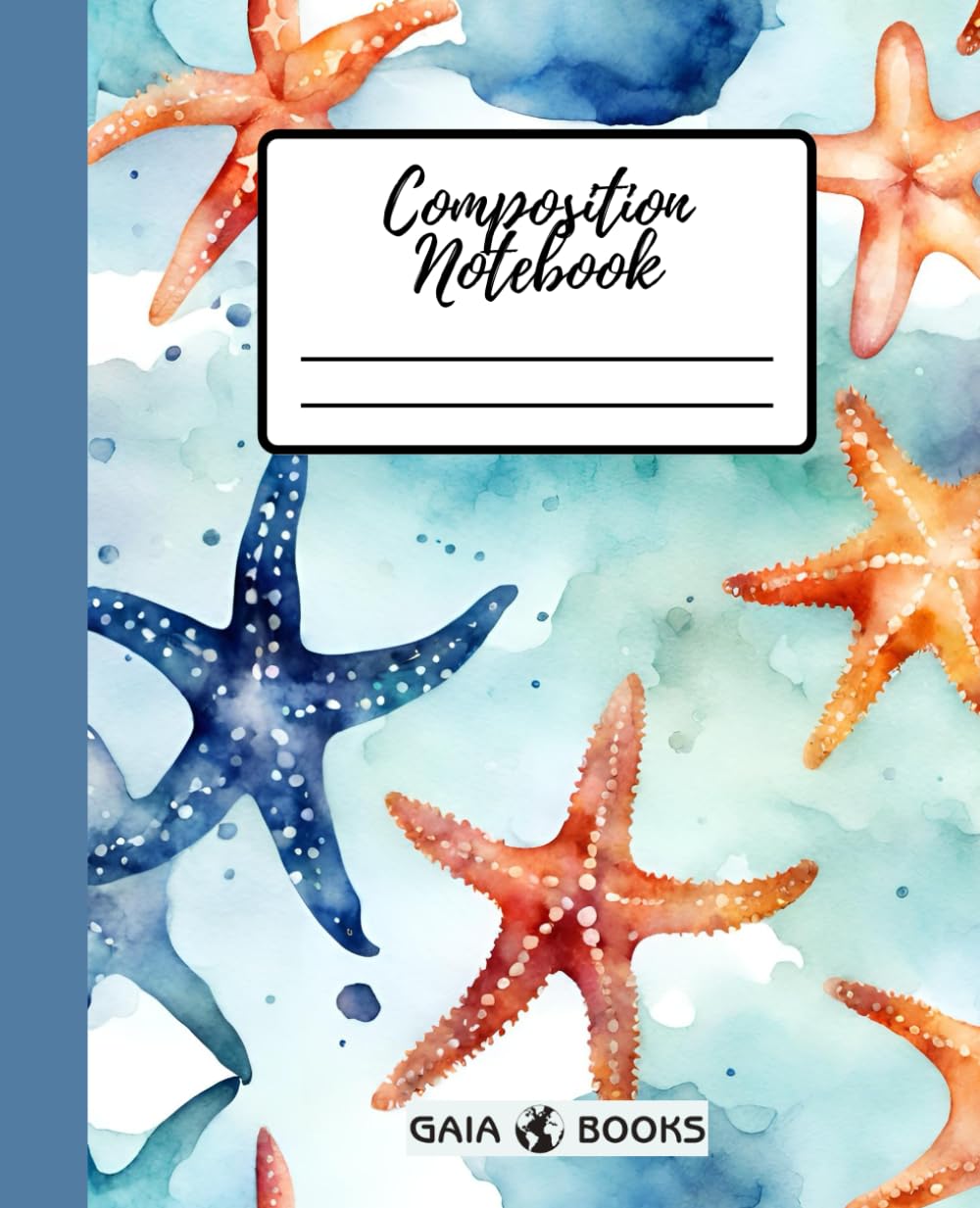 Composition Notebook Watercolour: Sea | Vintage Journal for School, College, Work, Hobbies, Travelers | Graph baixar o livro de graça