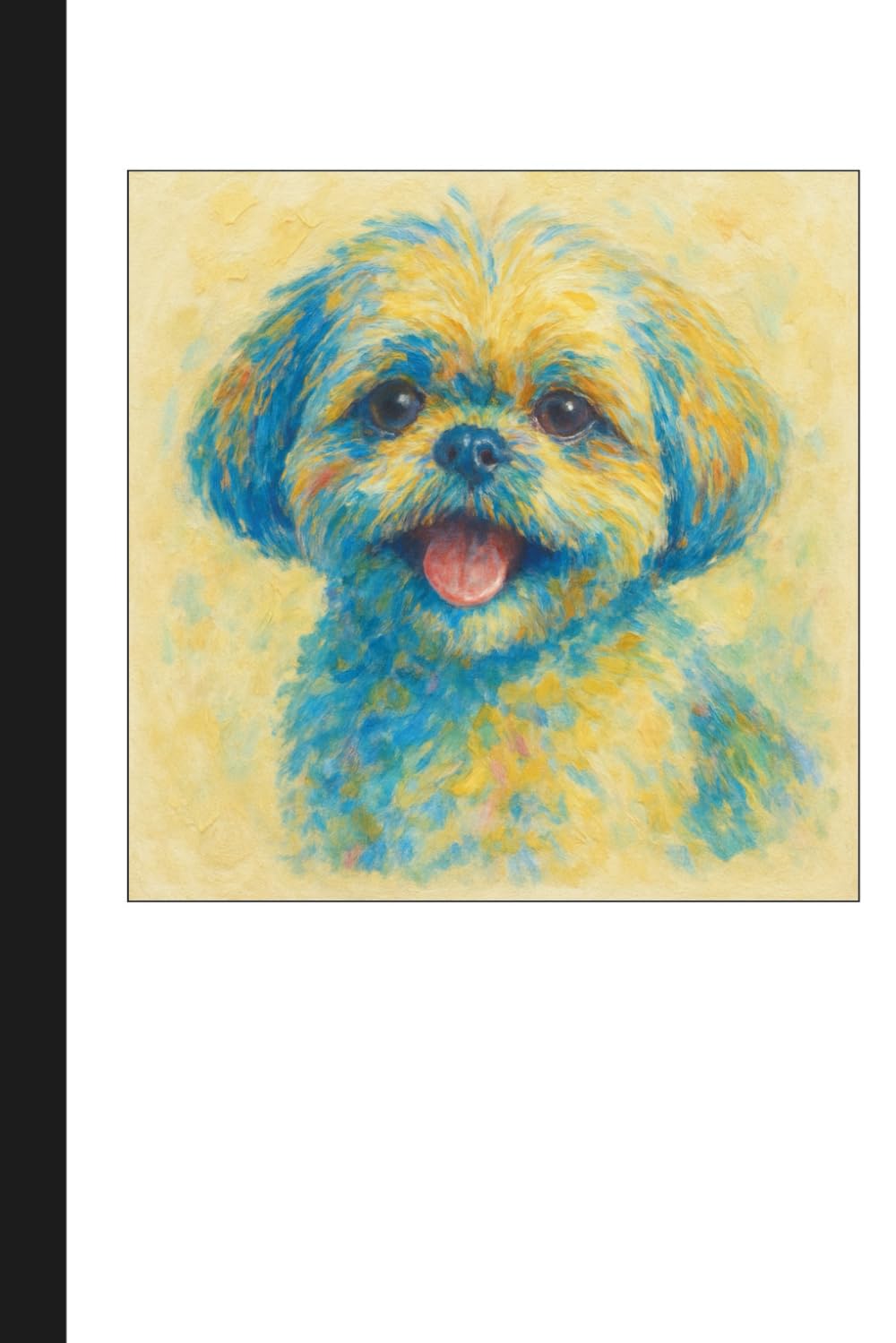Shih Tzu College Ruled Notebook - Watercolour design - 100 pages - 6"x9" baixar livro de graça