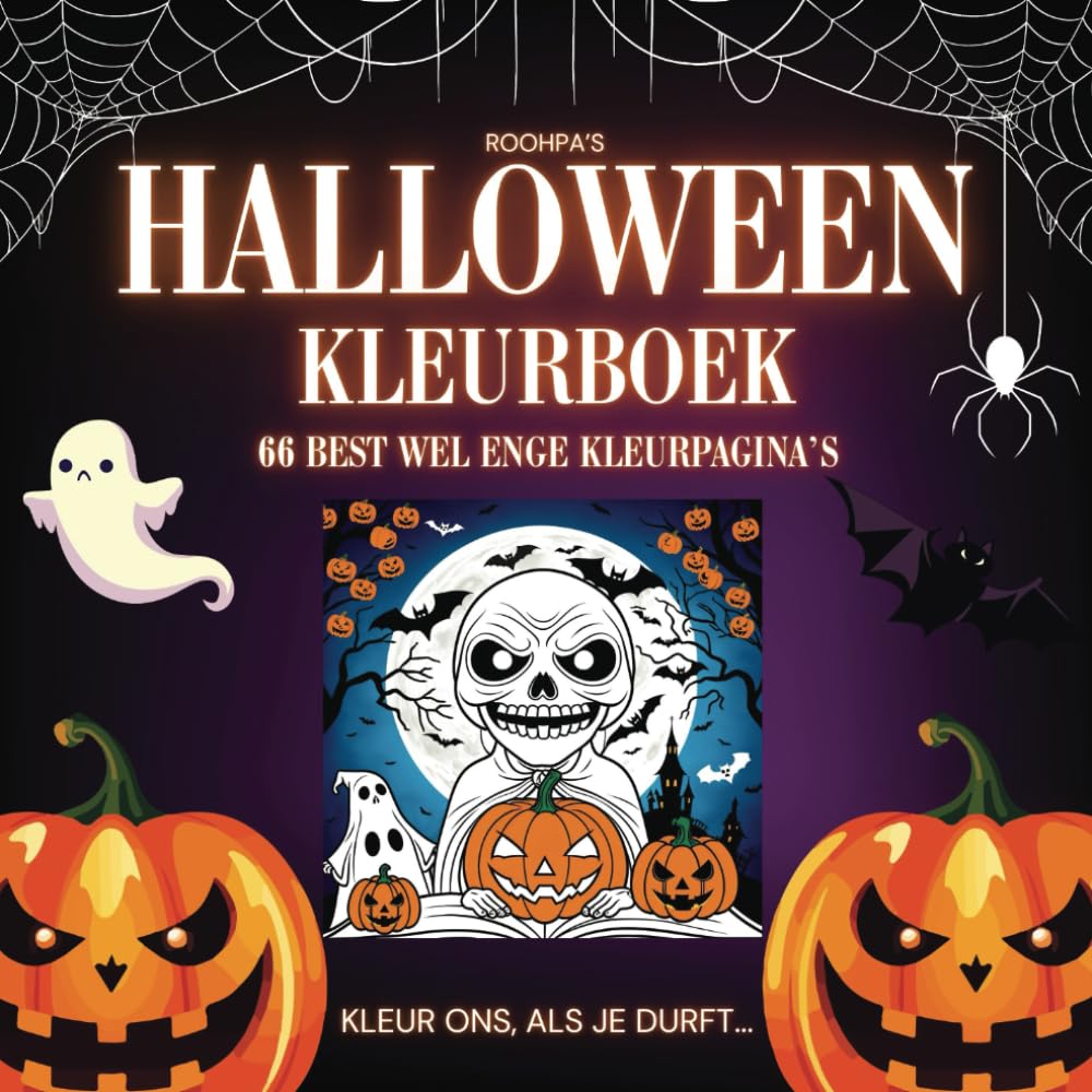 ler totalmente Halloween kleurboek: Kleur ons, als je durft... (Dutch Edition)
