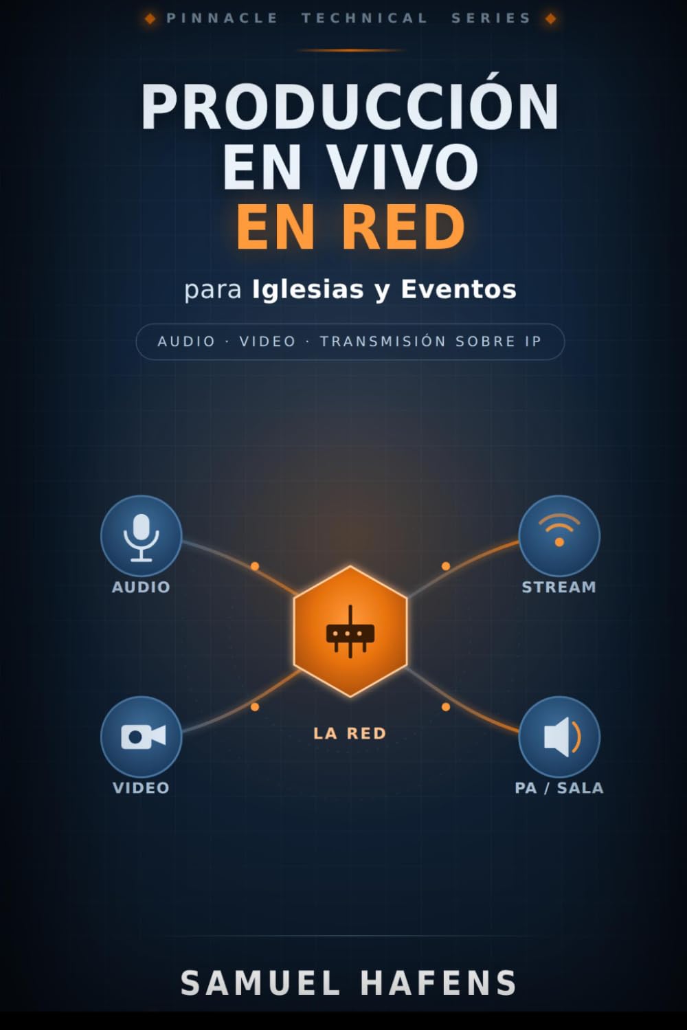 Producción en Vivo en Red para Iglesias y Eventos: Audio, video y transmisión sobre IP — del voluntario al profesional (Dante, AES67, ATEM y streaming) (Spanish Edition) baixar o livro de graça