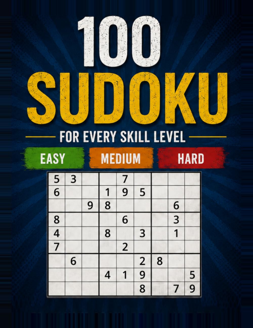 ler totalmente Sudoku Puzzle Book for Adults: Large Print • Easy, Medium & Hard Levels • Relax Your Mind, Reduce Stress, Improve Your Focus & Exercise Your Memory (Spanish Edition)
