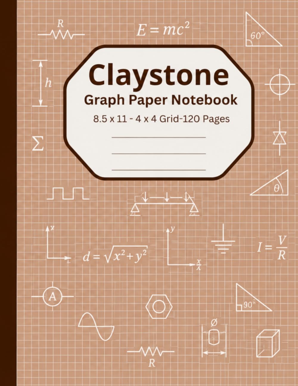 Graph Paper Notebook: 8.5 x 11 | 120 Pages | 4x4 Quad Ruled Light Blue Grid Paper | for Math, Engineering, Technical Drawing & Science Students baixar o livro de graça