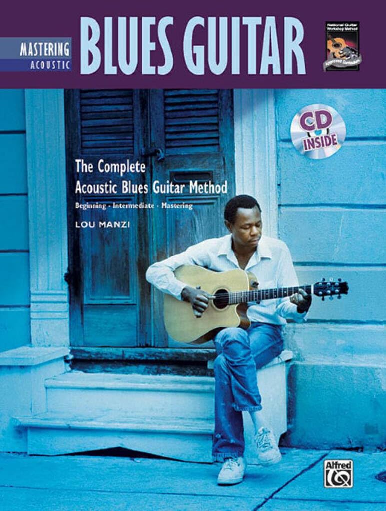 ler totalmente Mastering Acoustic Blues Guitar: The Complete Acoustic Blues Guitar Method