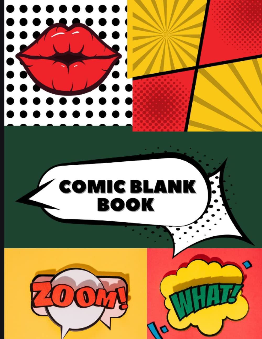 Comic Book - Create Your own Comics, Various Comic Templates, Cartoon, Large 8.5" x 11" baixar livro de graça