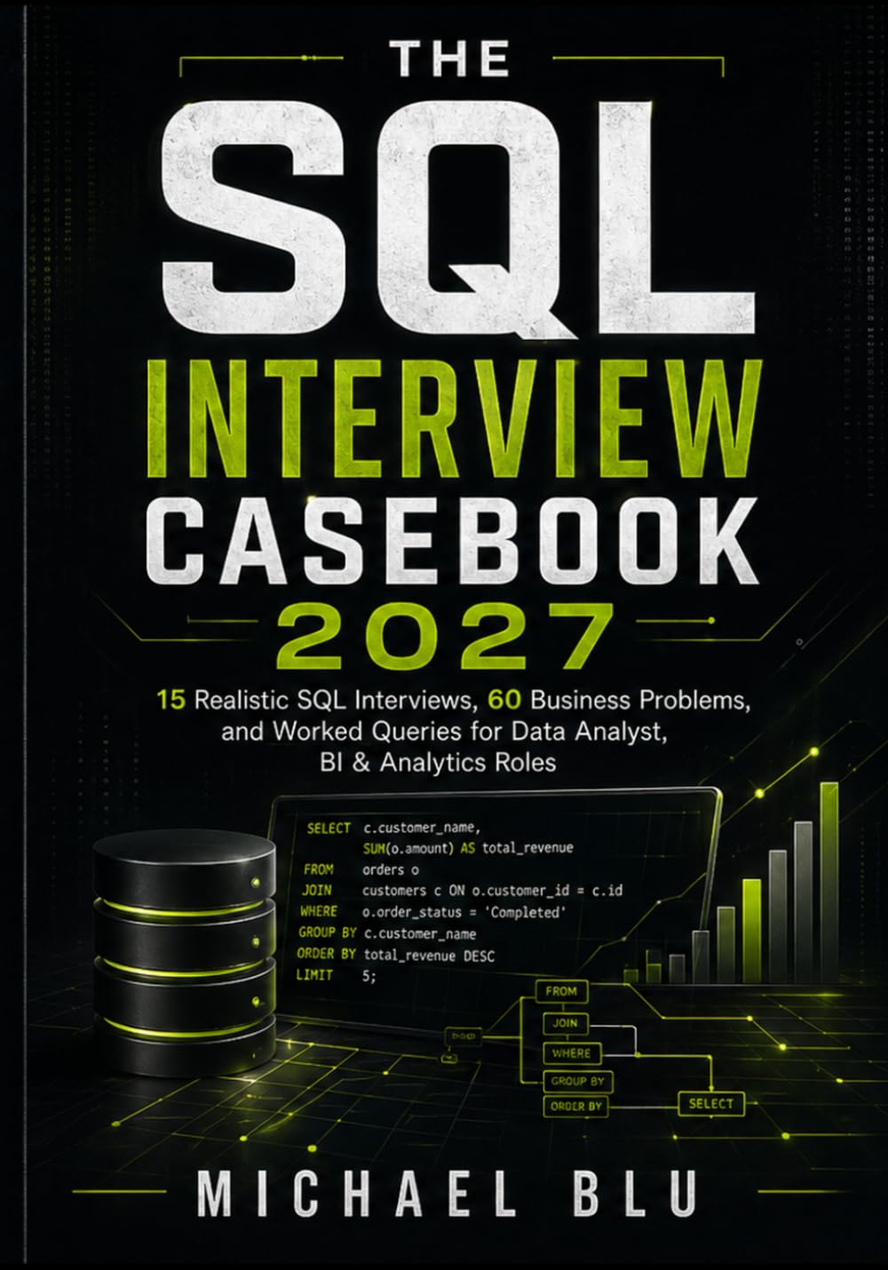 The SQL Interview Casebook 2027: 15 Realistic SQL Interviews, 60 Business Problems, and Worked Queries for Data Analyst, BI & Analytics Roles baixar livro de graça